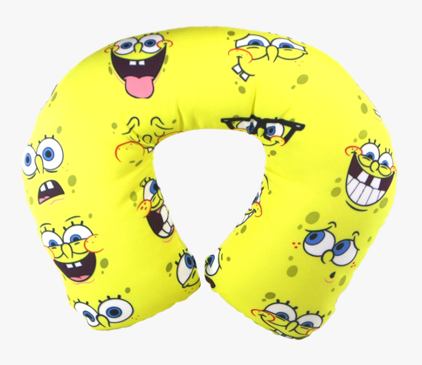 Almofada De Pescoço 32x22cm Bob Esponja - Inflatable, HD Png Download