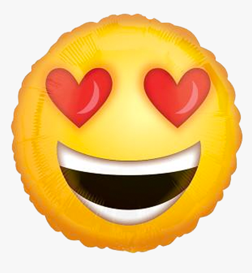 Globo Emoticon Love - Love Emoticon Balloon, HD Png Download