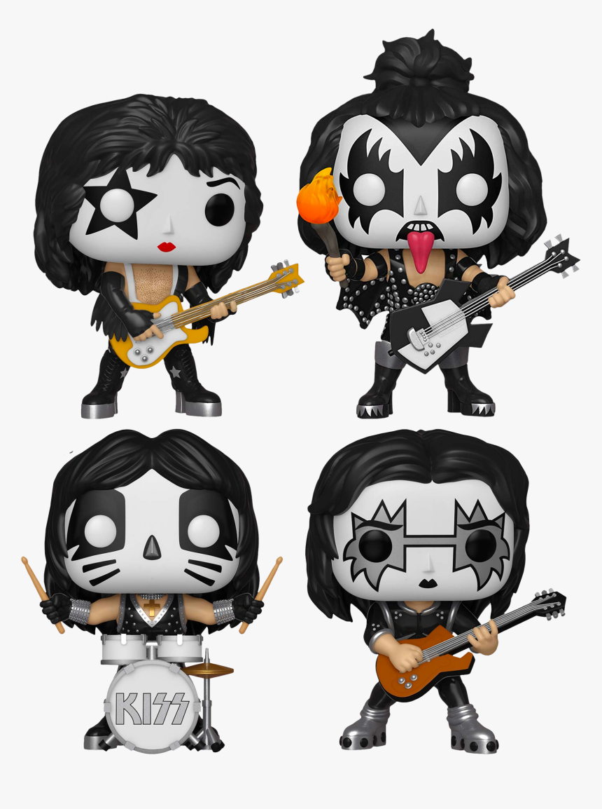 Detroit Pop City Pop Vinyl Bundle - Kiss Pop, HD Png Download