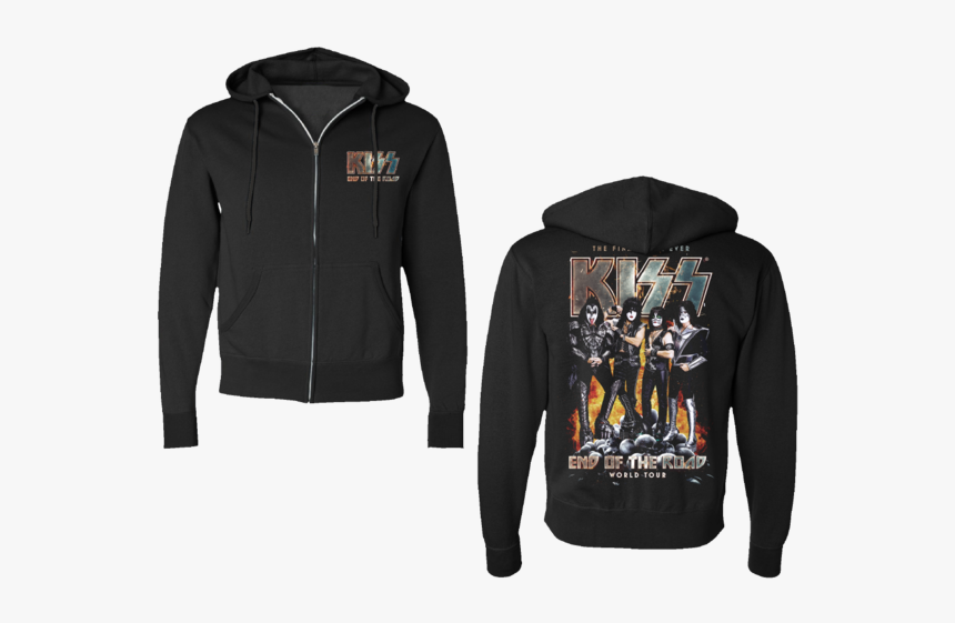 Eotr Zip Hoodie - Kiss Zip Hoodie, HD Png Download