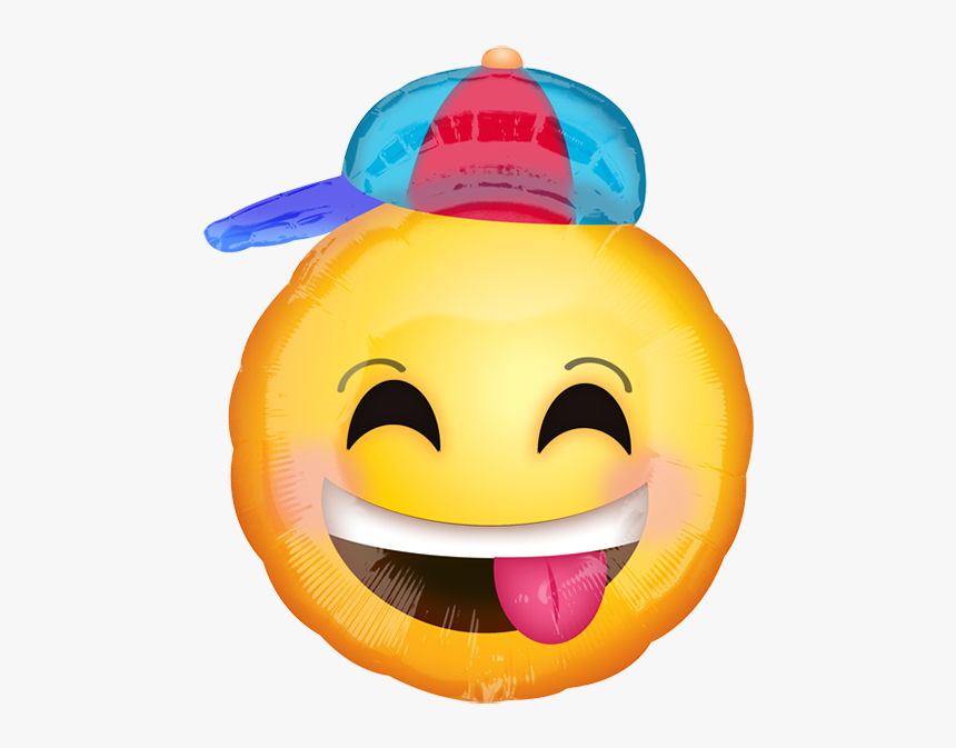 Emoticon Con Gorra Gif, HD Png Download
