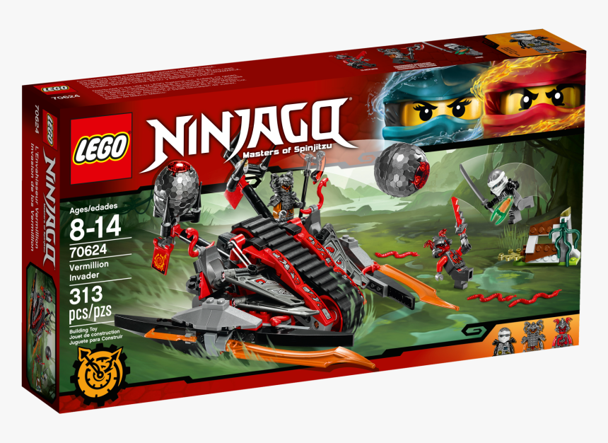 Ninjago Wiki - Lego Ninjago Vermillion Invader, HD Png Download