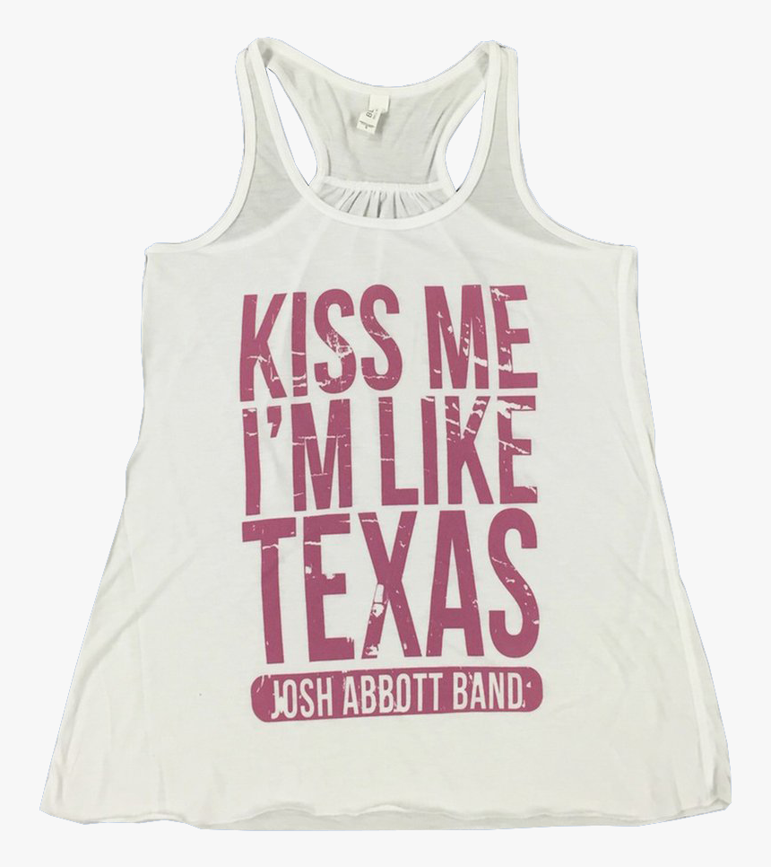 White & Orchid Kiss Me Tank - Active Tank, HD Png Download