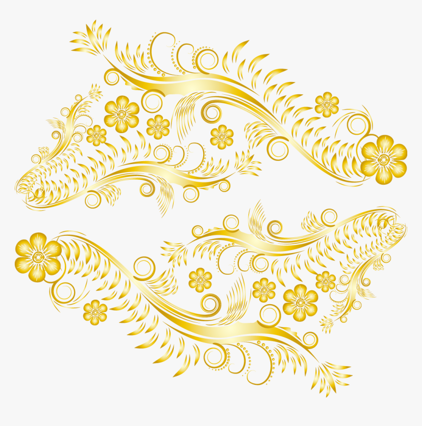 Lace Clipart Gold Lace - Gold, HD Png Download