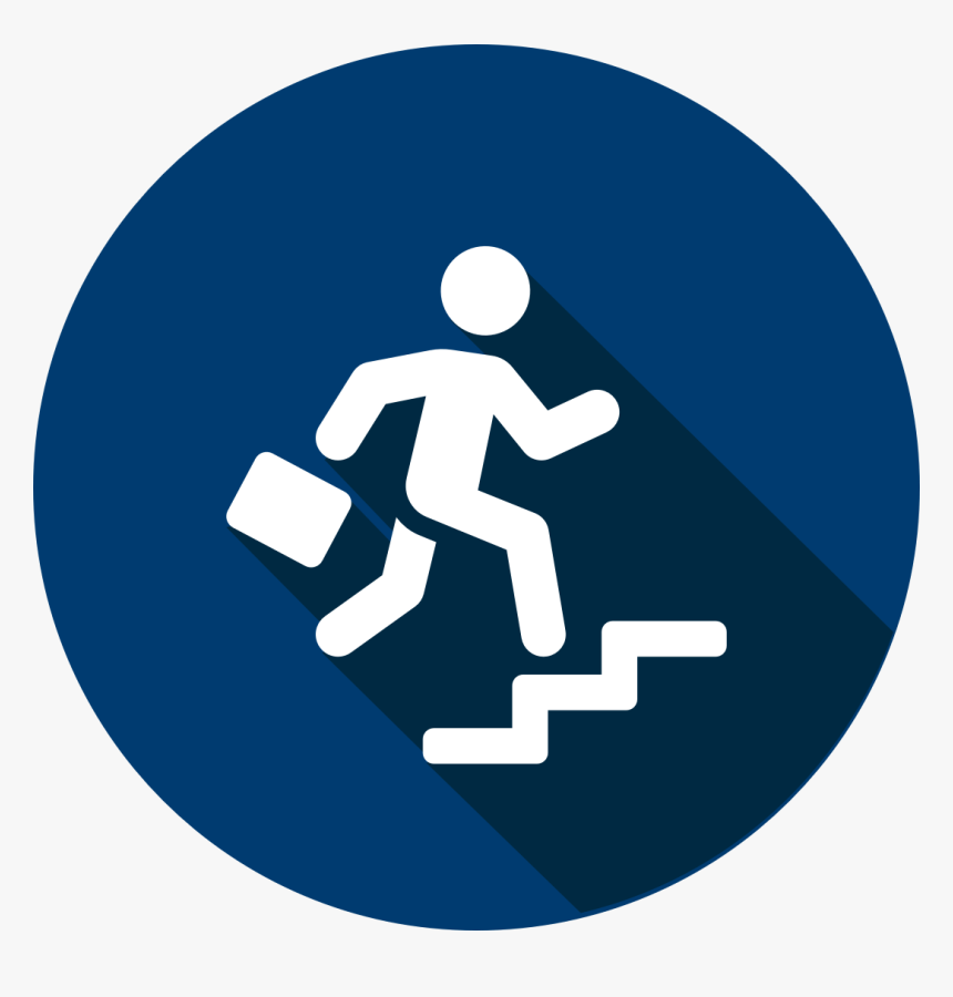 Next Steps Icon Blue