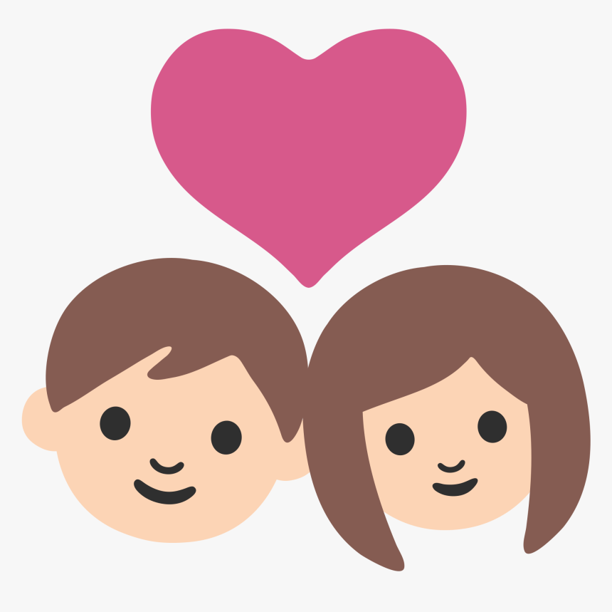 Couple Emoji Transparent Background , Png Download - Couple Emoji Png, Png Download