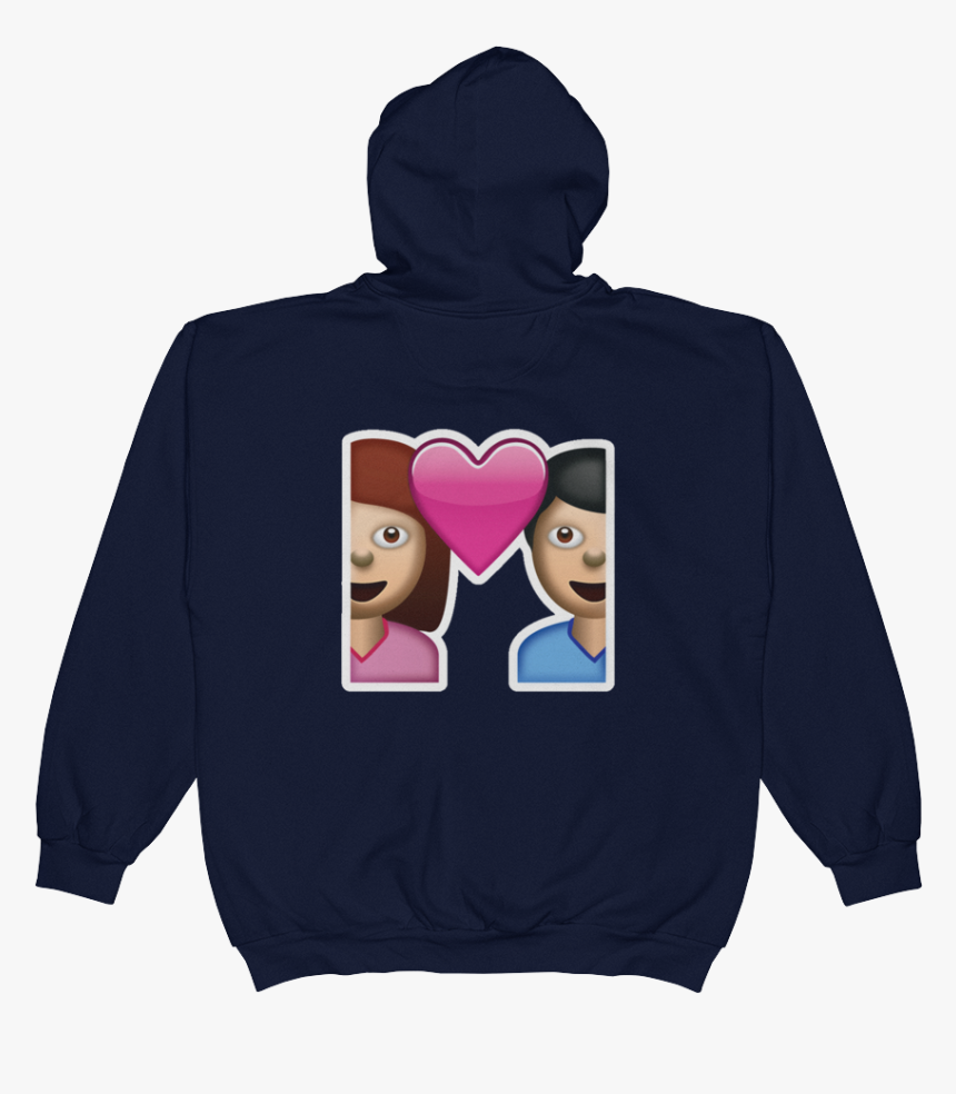 Emoji Zip Hoodie - Hoodie, HD Png Download
