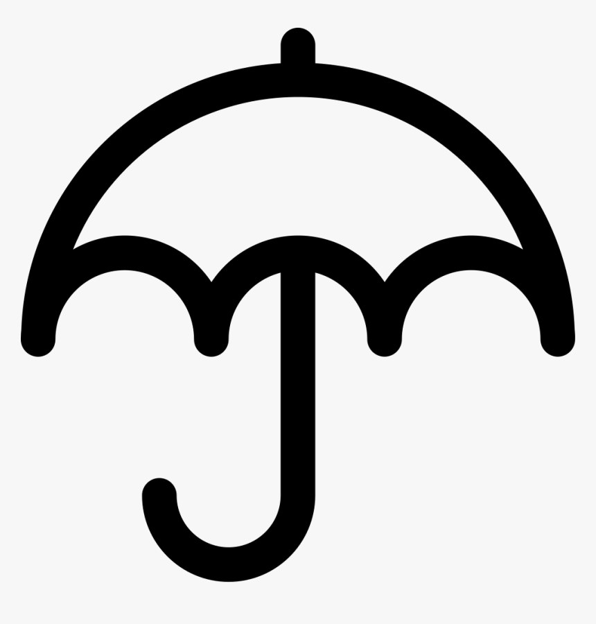 Clipart Umbrellas Outline, HD Png Download , Transparent Png Image