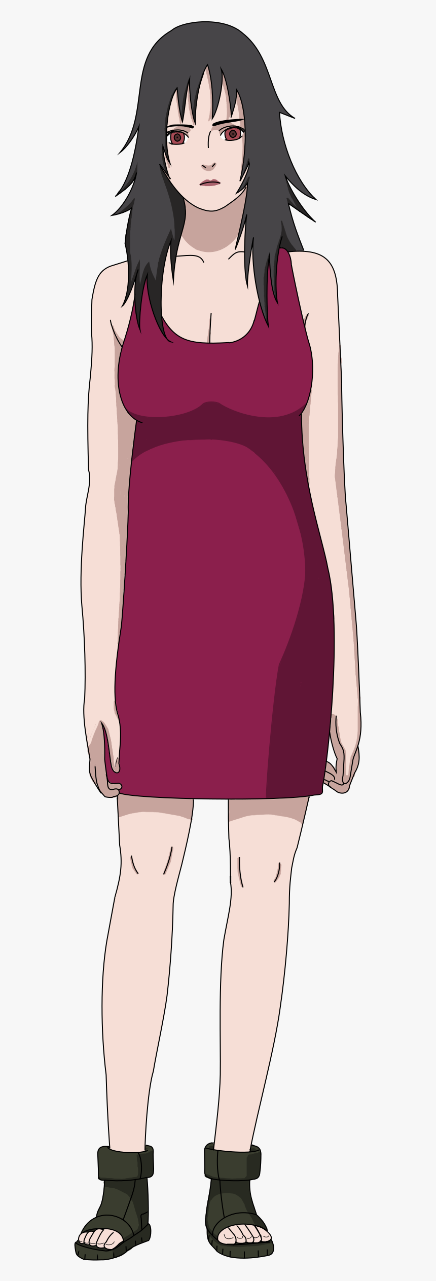 Kurenai Yuhi Red Dress, HD Png Download