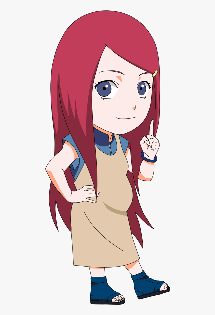 Clip Art Panda Free - Kushina Uzumaki, HD Png Download