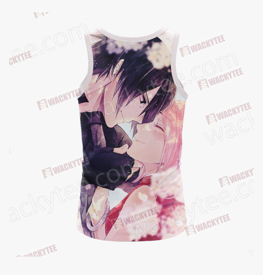Tee Shirt Sakura Et Sasuke, HD Png Download