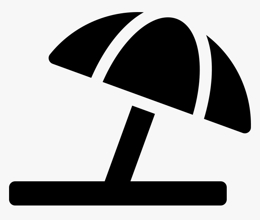 Umbrella Beach Image Font Awesome, HD Png Download