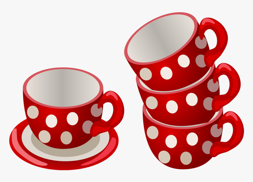 Tea Cups, Kitchen Art, Decoupage, Coffee Shop, Viria, - Teacup, HD Png Download
