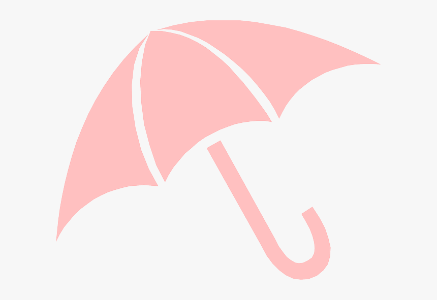 Transparent Beach Umbrella Clipart - Pink Umbrella Clip Art, HD Png Download