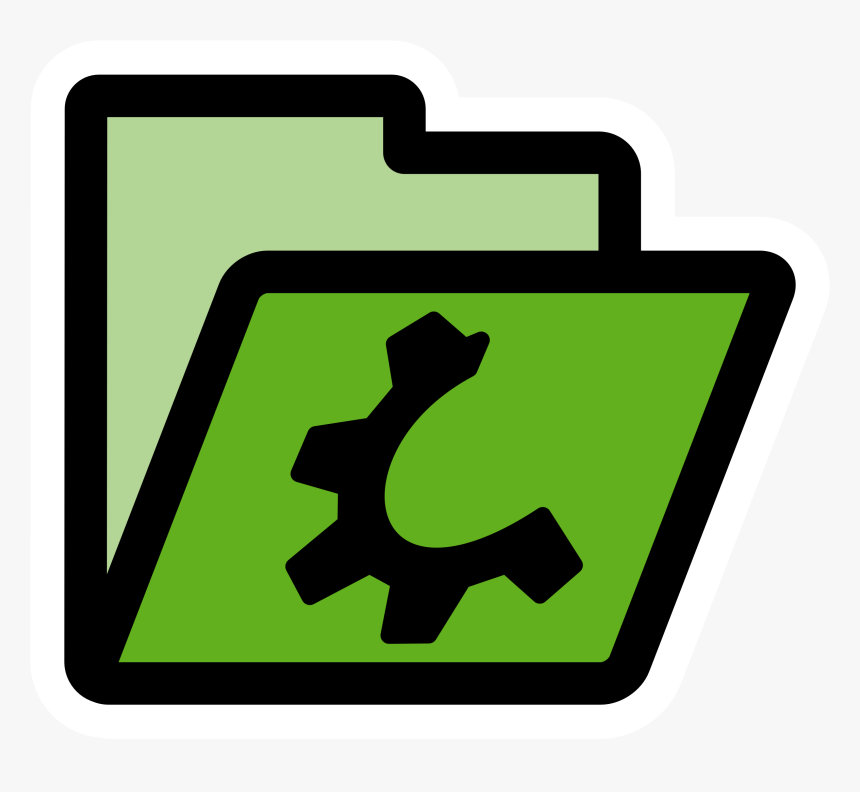 This Free Icons Png Design Of Primary Folder Green - Documents Clipart, Transparent Png