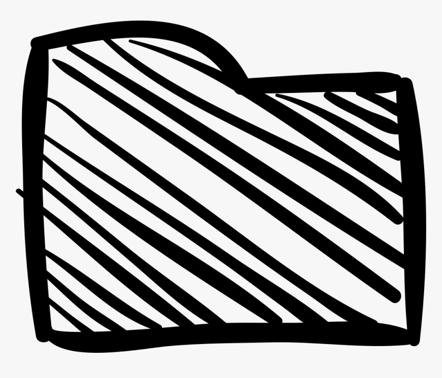 Folder Sketch - Folder Sketch Png, Transparent Png