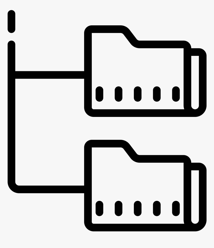 Árbol De Carpetas Icon - Icon, HD Png Download