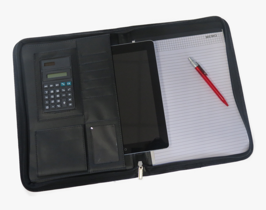 Carpeta Con Cierre Y Calculadora, Empresarial, Cod - Wallet, HD Png Download