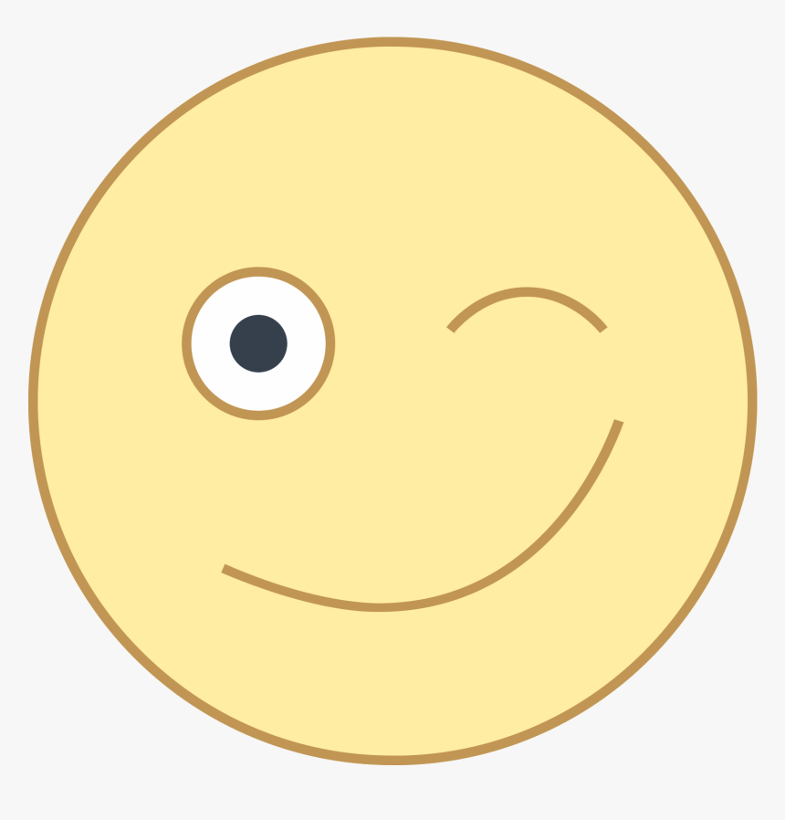 Ikonka Wink - Circle, HD Png Download