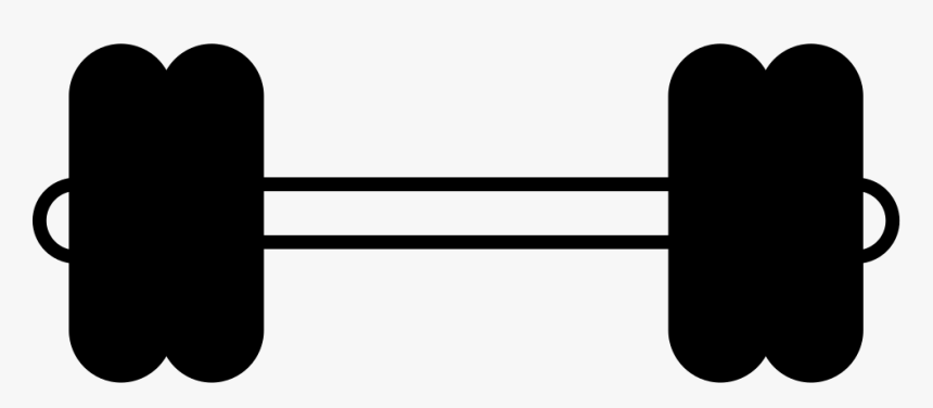 Transparent Dumbbell Clipart, HD Png Download