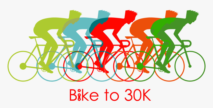 Transparent Dirt Bike Silhouette Png - Bicycle Group Png, Png Download