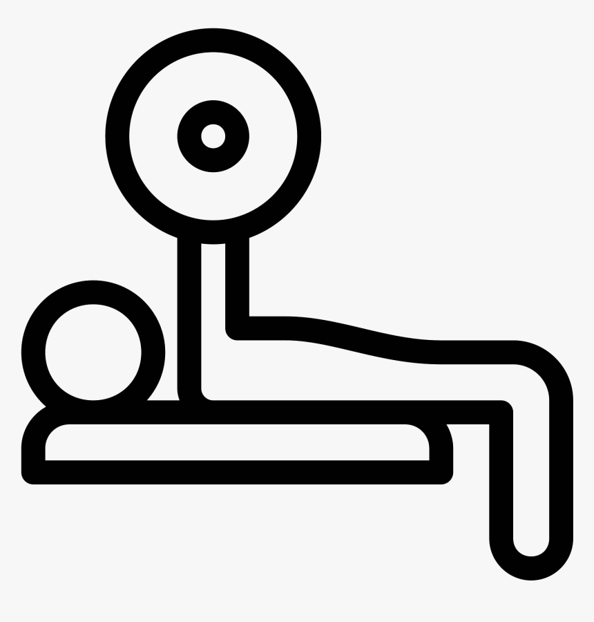 Dumbbells Clipart Weight Bench - Bench Presses Clipart, HD Png Download