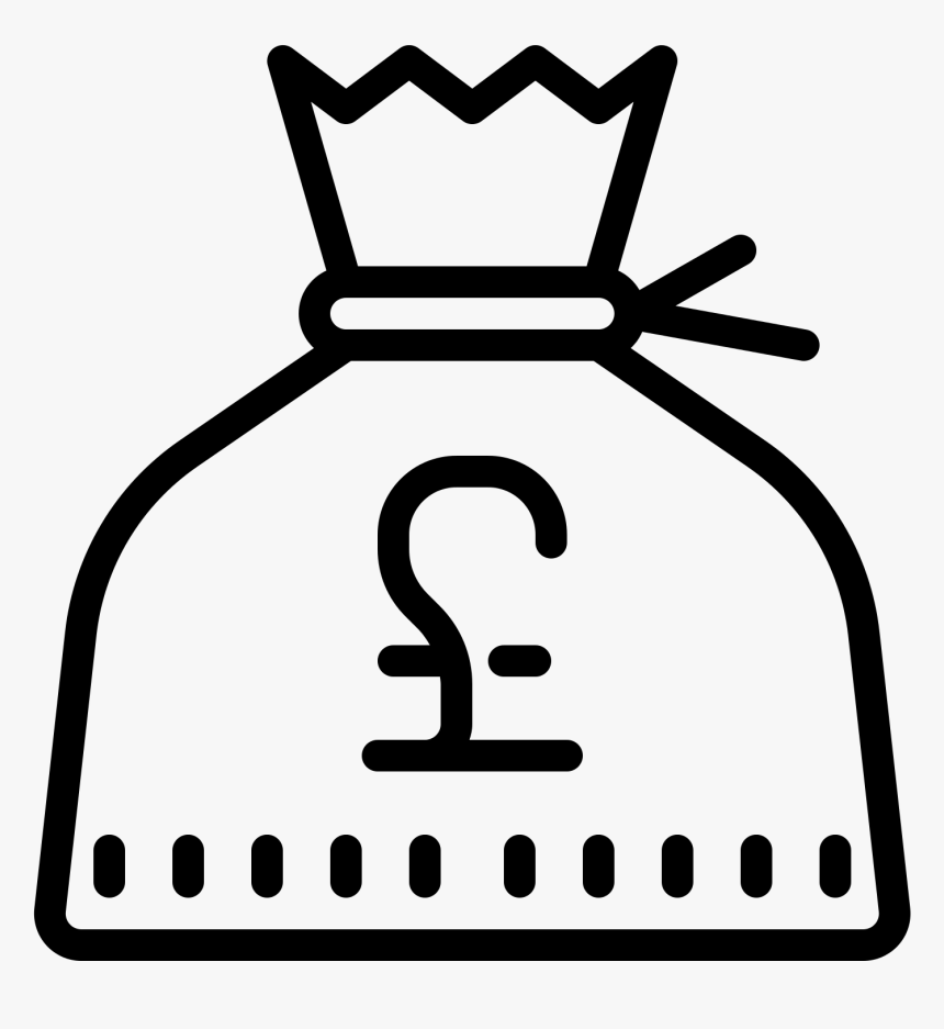 Transparent Money Bag Clipart - Estudiante .png, Png Download