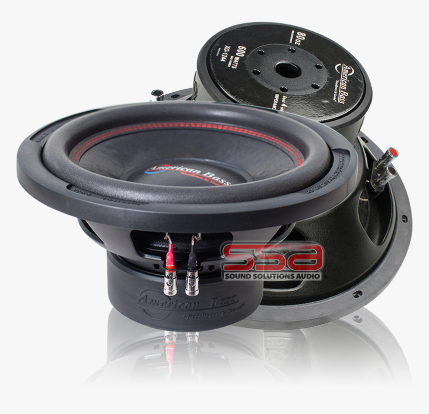 American Bass Xo 1244 12 Inch 400w Rms Dvc 4 Ohm Subwoofer - American Bass 500 Rms, HD Png Download