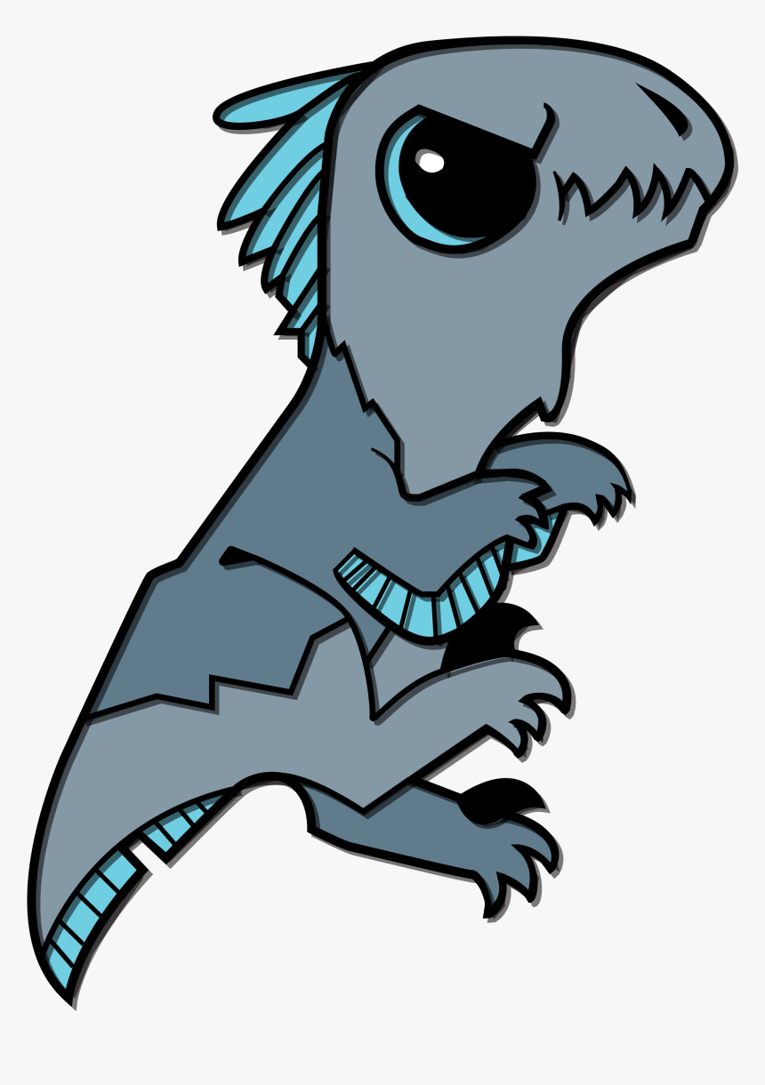 Cute Dinosaur Looking Up, HD Png Download