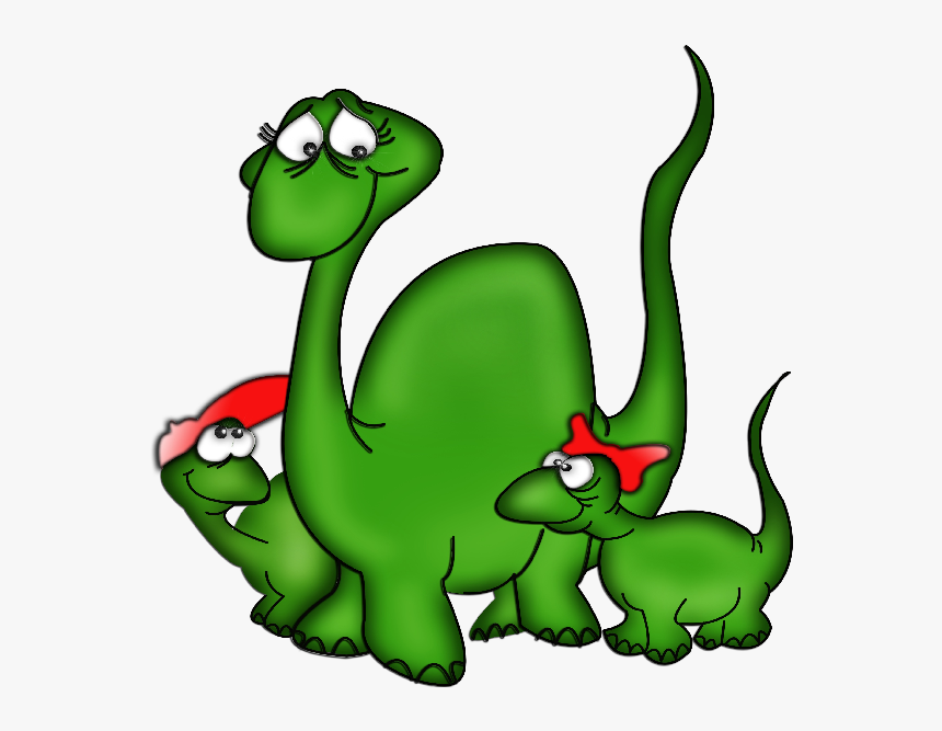 Cartoon Animation Funny Animal Clip Art - Transparent Background Free Dinosaur Png, Png Download