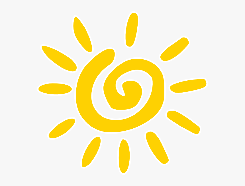 Yellow Clip Art At - Sun Clip Art, HD Png Download