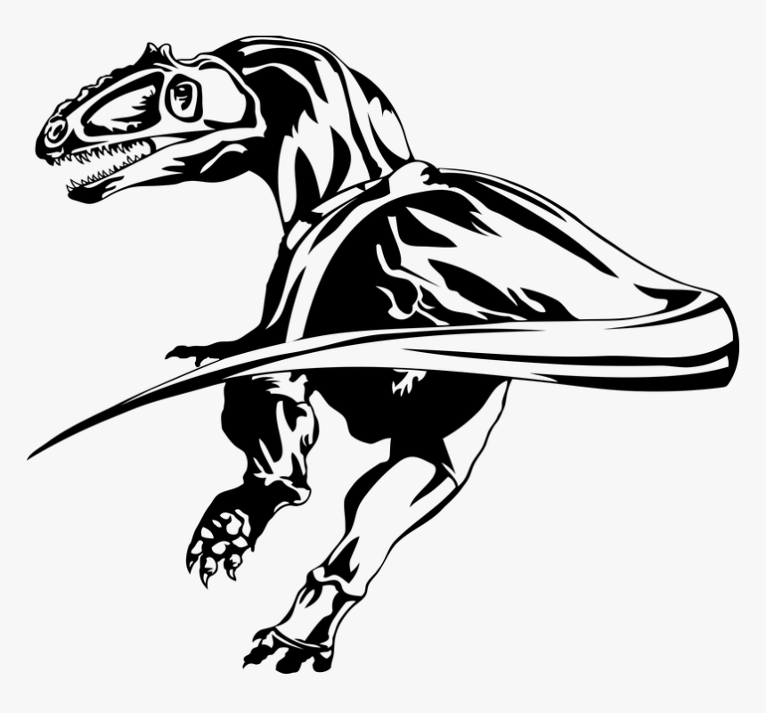 Dinosaur Eye Silhouette, HD Png Download