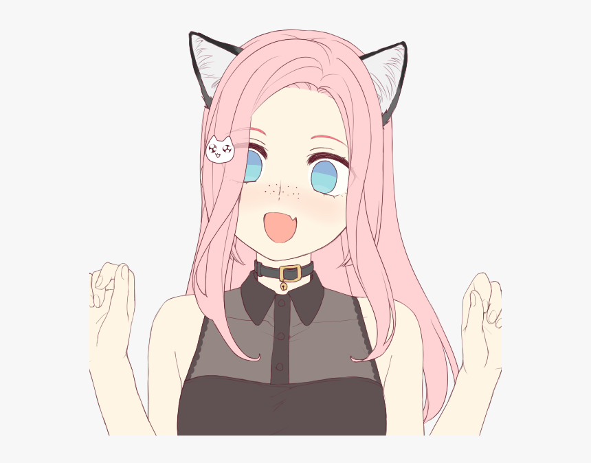 Cat Girl Goals - Portable Network Graphics, HD Png Download