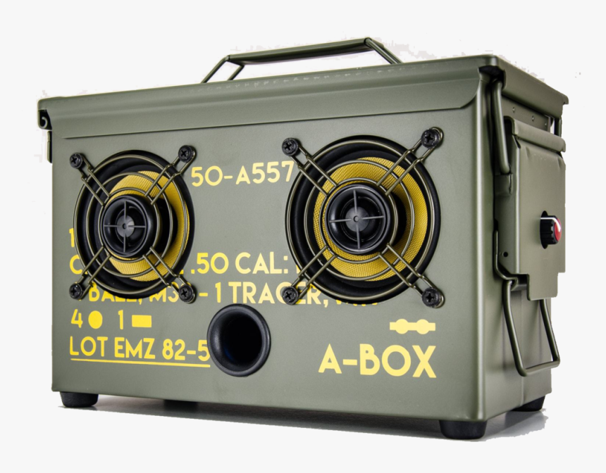 2018 Ammo Can Speaker New Review Bluetooth Speaker - Best Bluetooth Speaker 2017, HD Png Download