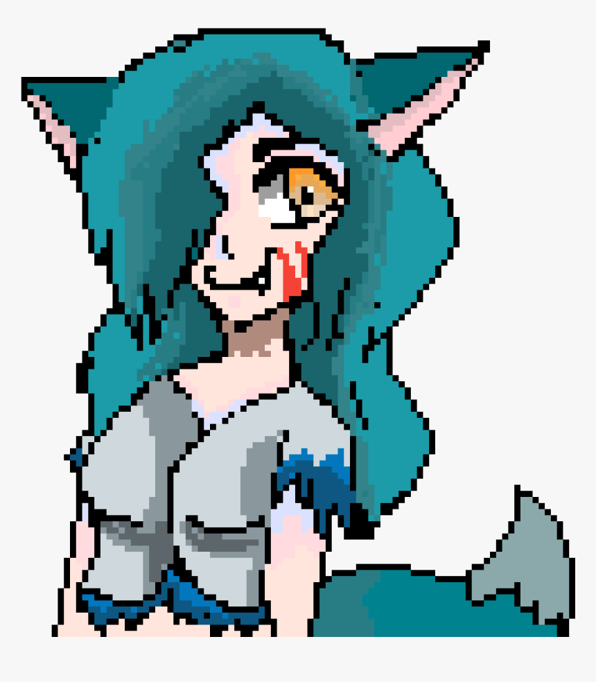 Neko Girl Wolf Thing - Cartoon, HD Png Download