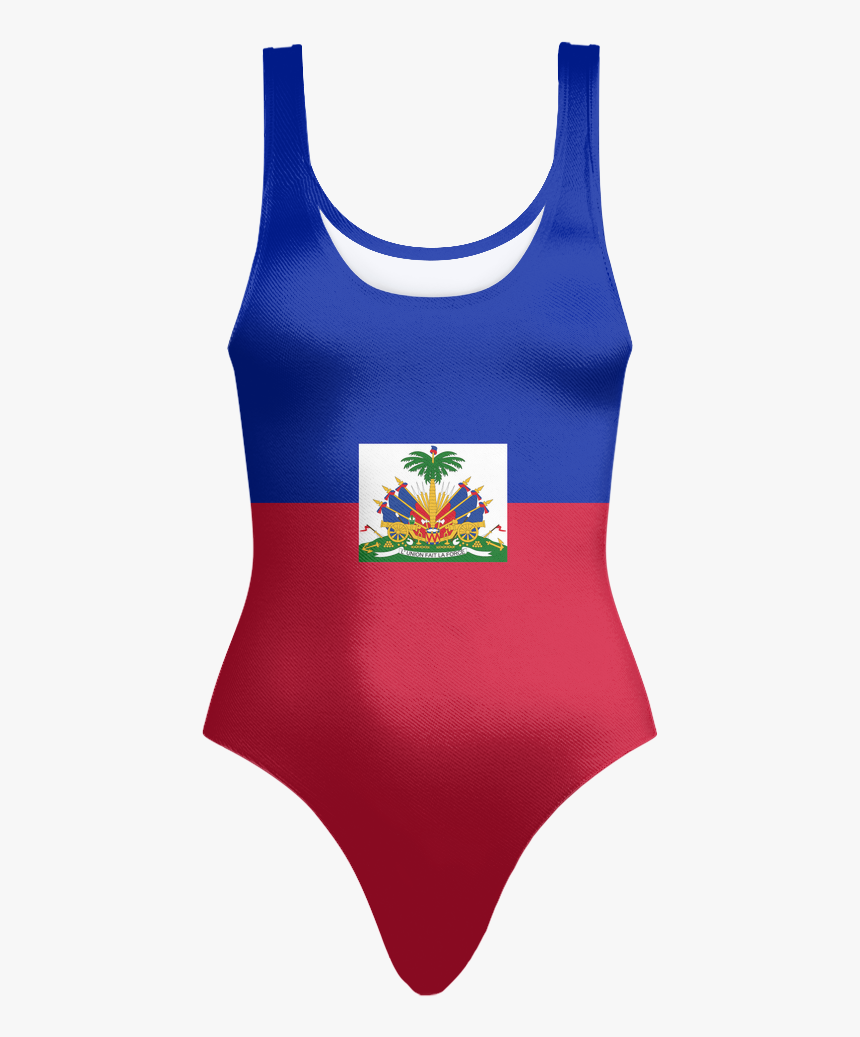 Haitian Flag Swimsuit - Active Tank, HD Png Download