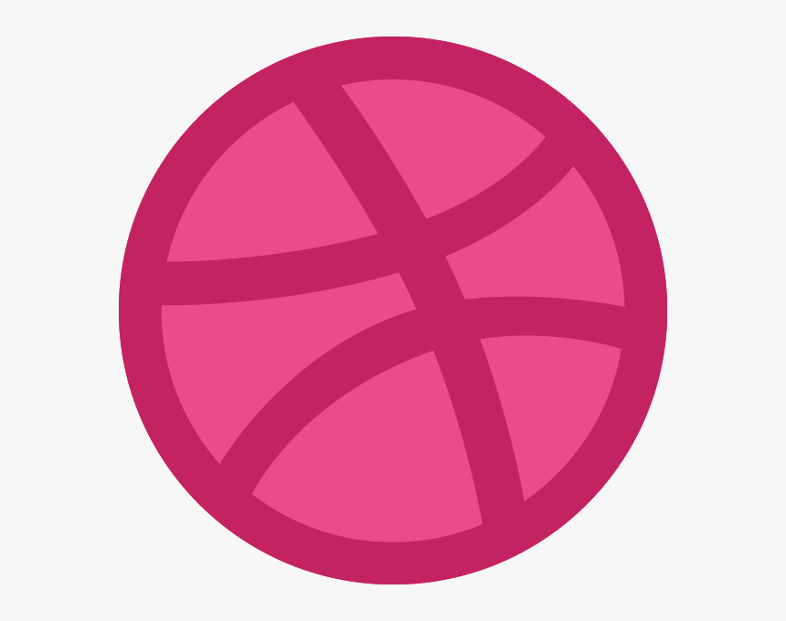 Dribbble Ball Icon - Dribbble Icon Png, Transparent Png