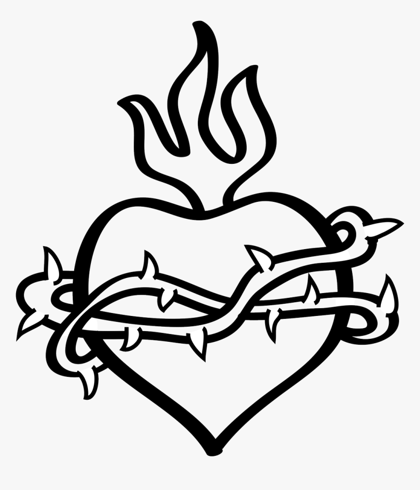 Sacred Heart Clipart, HD Png Download