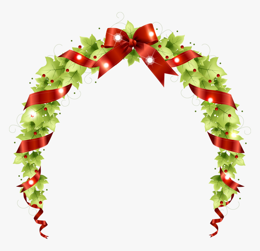 Tubes Noel / Fleurs, Gui, Couronnes Christmas Flowers, - Christmas Vector, HD Png Download