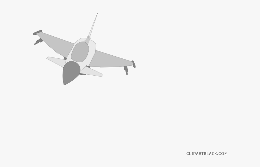Airplane Fighter Aircraft Clip Art Vector Graphics - Clipart Air Force Planes, HD Png Download