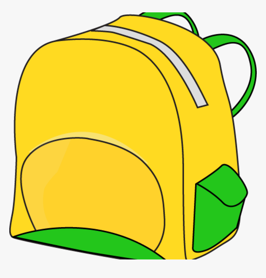Back Pack Clipart School Backpack Clipart Clipart Panda, HD Png Download