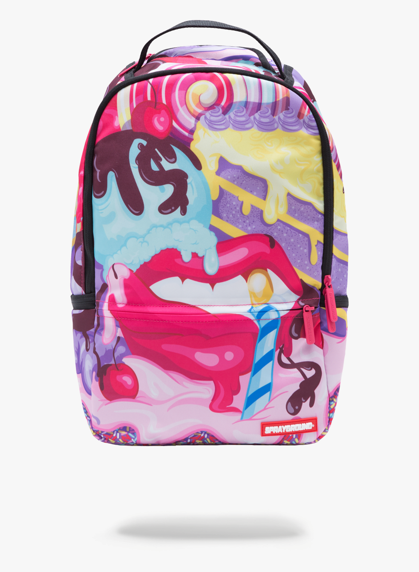 sprayground jungle lips backpack