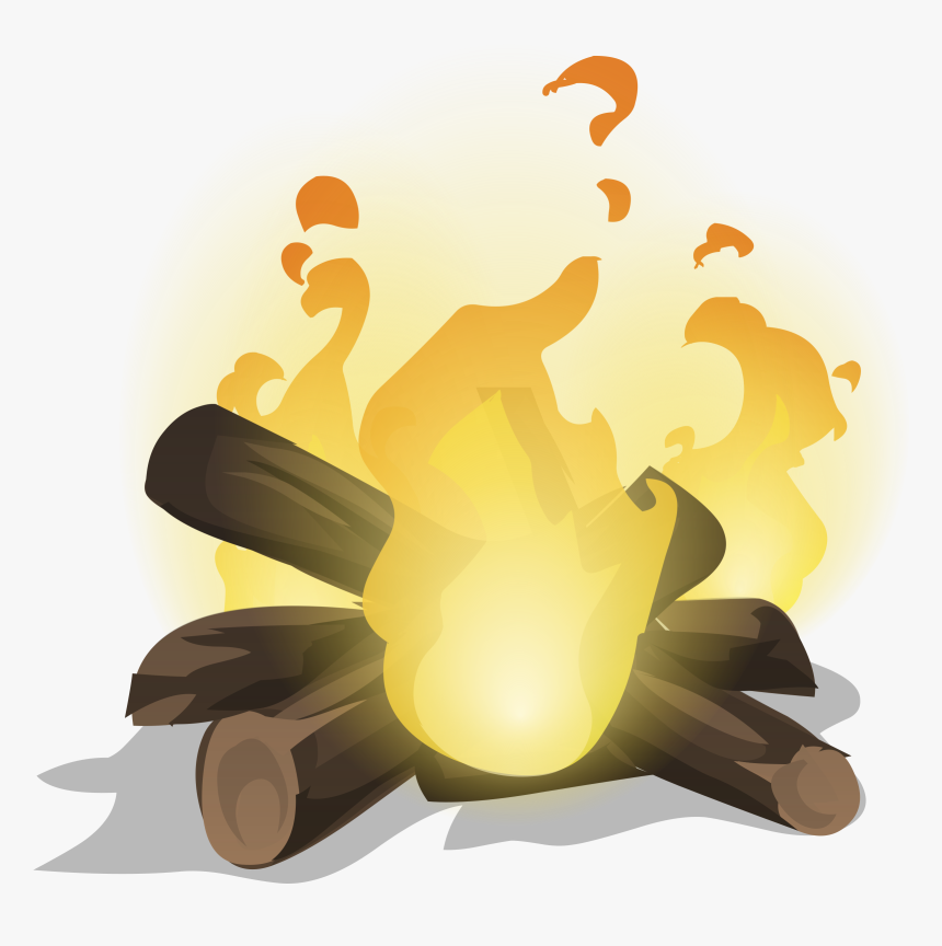 Fire From Glitch Clip Arts - Burning Wood Irreversible Change, HD Png Download
