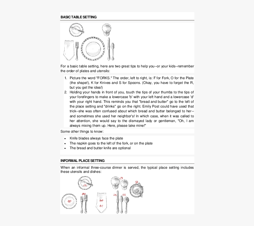 Set A Table, HD Png Download