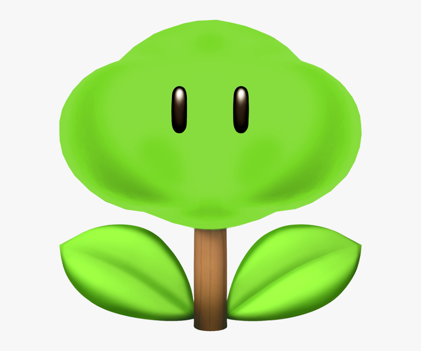 Tree Flower Nsmbvr - Super Mario Fire Flower, HD Png Download