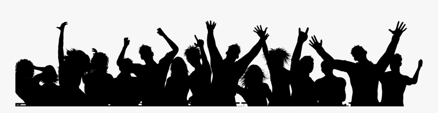 Sound Tower - Silhouette - People In Facebook, HD Png Download