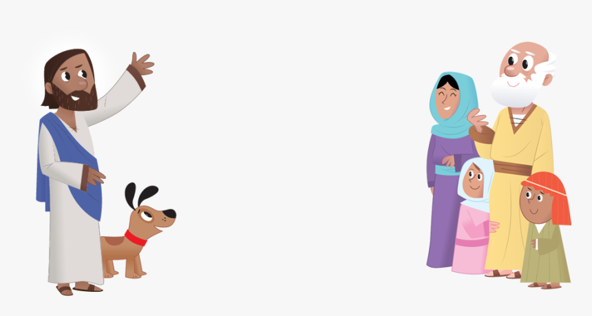 Jesús Y Amigos, HD Png Download