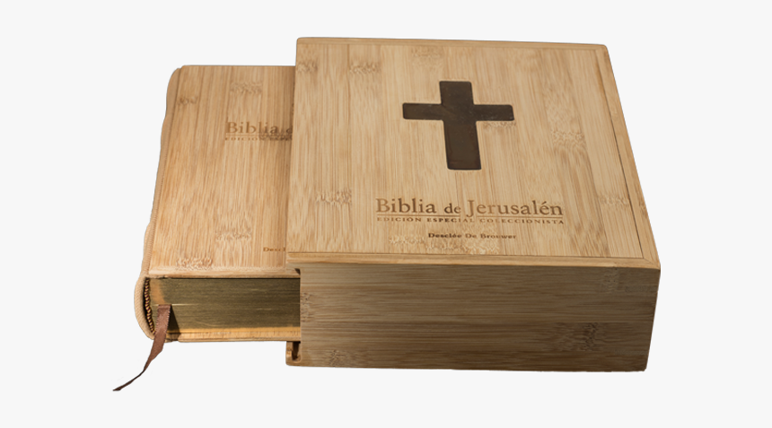 Biblia De Jerusalén Edición Especial Numerada Caja - Cajas De Madera Para Biblias, HD Png Download