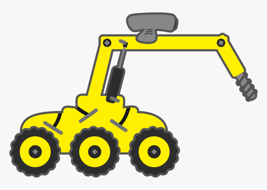 Transparent Robot Clipart Png - Robot Vehicle Clipart, Png Download