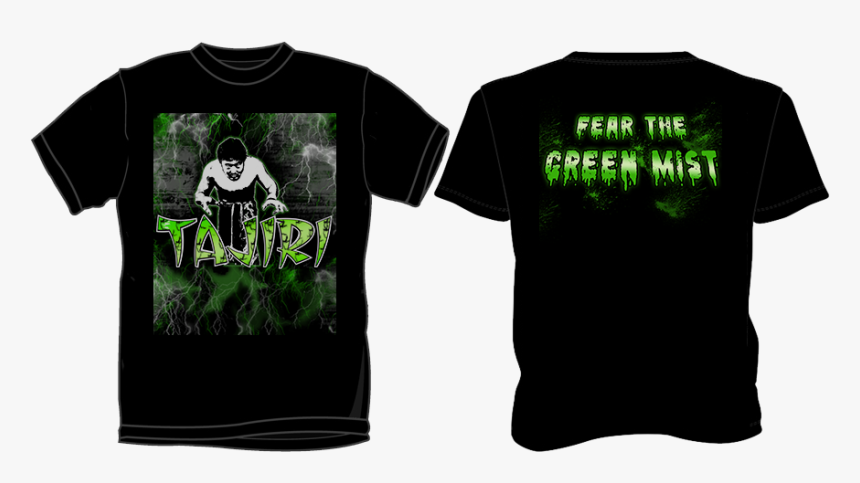 Yoshihiro Tajiri Fear The Green Mist - Tajiri Shirt, HD Png Download